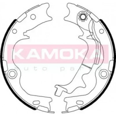 Комплект тормозных колодок, стояночная тормозная система JQ212056 KAMOKA - купить в магазине запчастей по Украине