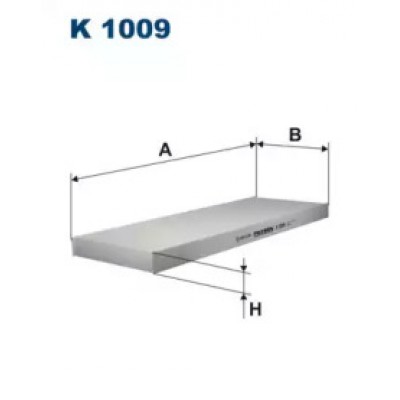 Фильтр, воздух во внутренном пространстве K1009 FILTRON - купить в магазине запчастей по Украине
