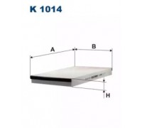 Фильтр, воздух во внутренном пространстве FILTRON K1014 K1014 FILTRON - купить в магазине запчастей по Украине
