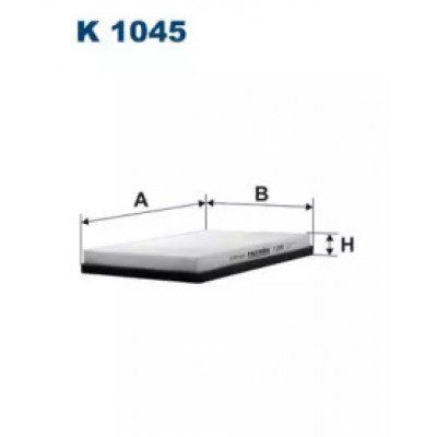 Фильтр, воздух во внутренном пространстве K1045 FILTRON - купить в магазине запчастей по Украине