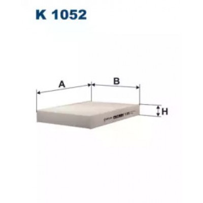 Фильтр, воздух во внутренном пространстве K1052 FILTRON - купить в магазине запчастей по Украине