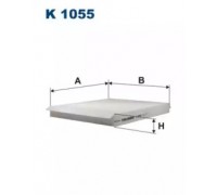 Фильтр, воздух во внутренном пространстве FILTRON K1055 K1055 FILTRON - купить в магазине запчастей по Украине