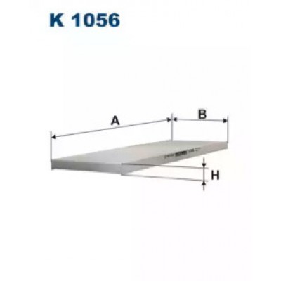 Фильтр, воздух во внутренном пространстве K1056 FILTRON - купить в магазине запчастей по Украине