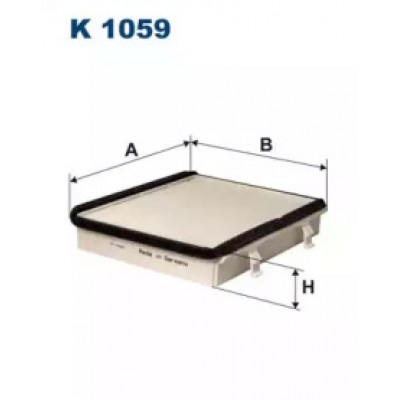 Фильтр, воздух во внутренном пространстве K1059 FILTRON - купить в магазине запчастей по Украине