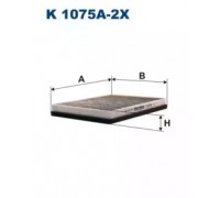 Фильтр, воздух во внутренном пространстве FILTRON K1075A-2x K1075A2X FILTRON - купить в магазине запчастей по Украине