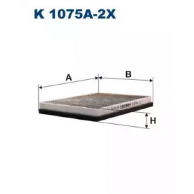 Фильтр, воздух во внутренном пространстве K1075A2X FILTRON - купить в магазине запчастей по Украине