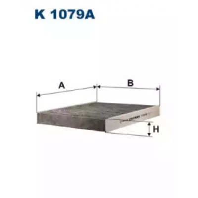 Фильтр, воздух во внутренном пространстве K1079A FILTRON - купить в магазине запчастей по Украине