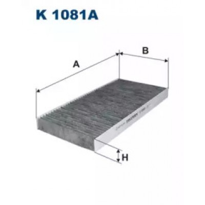 Фильтр, воздух во внутренном пространстве K1081A FILTRON - купить в магазине запчастей по Украине