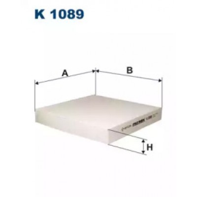 Фильтр, воздух во внутренном пространстве K1089 FILTRON - купить в магазине запчастей по Украине