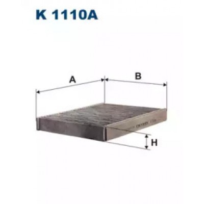 Фильтр, воздух во внутренном пространстве K1110A FILTRON - купить в магазине запчастей по Украине