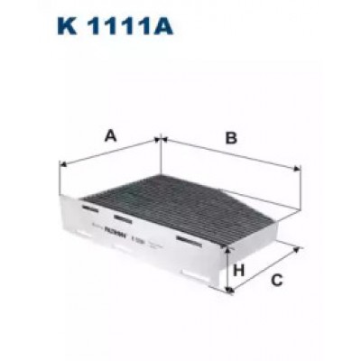 Фильтр, воздух во внутренном пространстве K1111A FILTRON - купить в магазине запчастей по Украине