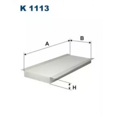 Фильтр, воздух во внутренном пространстве K1113 FILTRON - купить в магазине запчастей по Украине