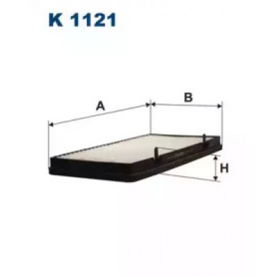 Фильтр, воздух во внутренном пространстве K1121 FILTRON - купить в магазине запчастей по Украине