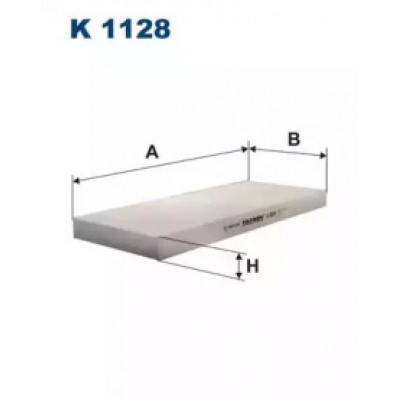 Фильтр, воздух во внутренном пространстве K1128 FILTRON - купить в магазине запчастей по Украине