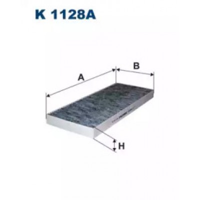 Фильтр, воздух во внутренном пространстве K1128A FILTRON - купить в магазине запчастей по Украине