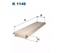 Фильтр, воздух во внутренном пространстве FILTRON K1148 K1148 FILTRON - купить в магазине запчастей по Украине