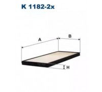 Фильтр, воздух во внутренном пространстве FILTRON K1182-2x K11822X FILTRON - купить в магазине запчастей по Украине