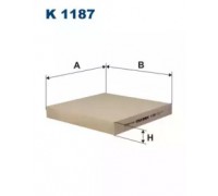 Фильтр, воздух во внутренном пространстве FILTRON K1187 K1187 FILTRON - купить в магазине запчастей по Украине