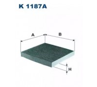 Фильтр, воздух во внутренном пространстве FILTRON K1187A K1187A FILTRON - купить в магазине запчастей по Украине