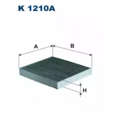 Фильтр, воздух во внутренном пространстве K1210A FILTRON - купить в магазине запчастей по Украине