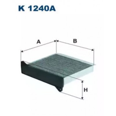 Фильтр, воздух во внутренном пространстве K1240A FILTRON - купить в магазине запчастей по Украине