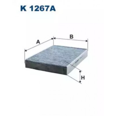 Фильтр, воздух во внутренном пространстве K1267A FILTRON - купить в магазине запчастей по Украине