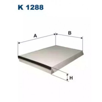 Фильтр, воздух во внутренном пространстве K1288 FILTRON - купить в магазине запчастей по Украине