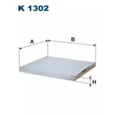 Фильтр, воздух во внутренном пространстве K1302 FILTRON - купить в магазине запчастей по Украине