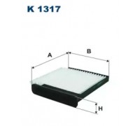 Фильтр, воздух во внутренном пространстве FILTRON K1317 K1317 FILTRON - купить в магазине запчастей по Украине