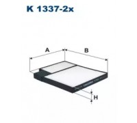 Фильтр, воздух во внутренном пространстве FILTRON K1337-2x K13372X FILTRON - купить в магазине запчастей по Украине
