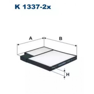 Фильтр, воздух во внутренном пространстве K13372X FILTRON - купить в магазине запчастей по Украине