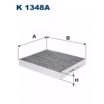 Фильтр, воздух во внутренном пространстве K1348A FILTRON - купить в магазине запчастей по Украине