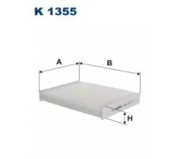 Фильтр, воздух во внутренном пространстве FILTRON K1355 K1355 FILTRON - купить в магазине запчастей по Украине