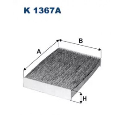 Фильтр, воздух во внутренном пространстве K1367A FILTRON - купить в магазине запчастей по Украине