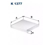 Фильтр, воздух во внутренном пространстве FILTRON K1377 K1377 FILTRON - купить в магазине запчастей по Украине