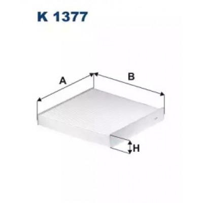 Фильтр, воздух во внутренном пространстве K1377 FILTRON - купить в магазине запчастей по Украине