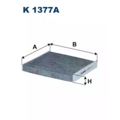 Фильтр, воздух во внутренном пространстве K1377A FILTRON - купить в магазине запчастей по Украине