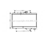 KA2054 AVA QUALITY COOLING - купить в магазине запчастей по Украине
