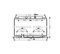 KA2078 AVA QUALITY COOLING - купить в магазине запчастей по Украине