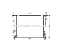 KA2122 AVA QUALITY COOLING - купить в магазине запчастей по Украине