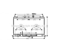 KA2152 AVA QUALITY COOLING - купить в магазине запчастей по Украине