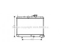 Радиатор, охлаждение двигателя AVA QUALITY COOLING KA2271 KA2271 AVA QUALITY COOLING - купить в магазине запчастей по Украине