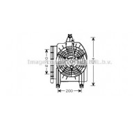 KA7514 AVA QUALITY COOLING - купить в магазине запчастей по Украине