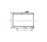 Радиатор, охлаждение двигателя AVA QUALITY COOLING KAA2271 KAA2271 AVA QUALITY COOLING - купить в магазине запчастей по Украине