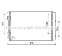 KAA5280D AVA QUALITY COOLING - купить в магазине запчастей по Украине