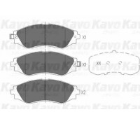 Комплект тормозных колодок, дисковый тормоз KAVO PARTS KBP-1001 KBP1001 KAVO PARTS - купить в магазине запчастей по Украине