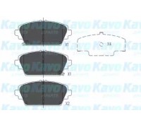 Комплект тормозных колодок, дисковый тормоз KAVO PARTS KBP-2012 KBP2012 KAVO PARTS - купити в магазині запчастин по Україні