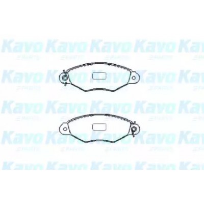 Комплект тормозных колодок, дисковый тормоз KBP6608 KAVO PARTS - купить в магазине запчастей по Украине