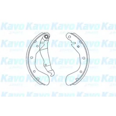 Комплект тормозных колодок KBS1403 KAVO PARTS - купити в магазині запчастин по Україні
