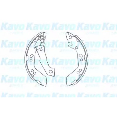 Комплект тормозных колодок KBS3401 KAVO PARTS - купить в магазине запчастей по Украине